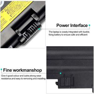 Batterie d'ordinateur portable pour <span class=keywords><strong>Lenovo</strong></span> IBM ThinkPad T60 <span class=keywords><strong>t61</strong></span> R60 R500 W500 T500 SL300 SL400 SL500 40Y6795 42T4619 - Product Image 4