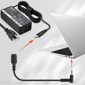 Câble de convertisseur de connecteur coudé à 90 degrés de 7.4mm à 4.5mm pour cordon d'<span class=keywords><strong>alimentation</strong></span> <span class=keywords><strong>HP</strong></span> Stream Spectre <span class=keywords><strong>Pavilion</strong></span> Envy Elitebook Chromebook - Product Image 5