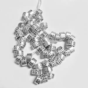 Rvs Falcon Been <span class=keywords><strong>Bands</strong></span> Hard Materiaal Metalen Duivenringen - Product Image 5