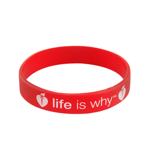 Brazalete de silicona personalizado, pulsera barata, regalos promocional - Product Image 5