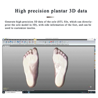 Scanner de pieds 3D pour semelles personnalisées, système de mesure du pied pour magasin de chaussures