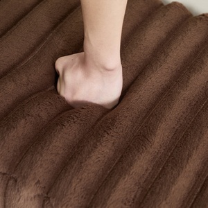 Bền Hiện Đại <span class=keywords><strong>Brown</strong></span> Faux Fur Lật Top Lưu Trữ Băng Ghế Dự Bị Giường Cuối Phân Chân Phần Còn lại Cho Phòng Ngủ Phòng Khách Lối Vào - Product Image 4