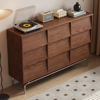 Meuble de rangement vintage en bois massif, écologique, durable, gain de place, grande capacité, à plusieurs niveaux, pour entrée, mobilier de maison