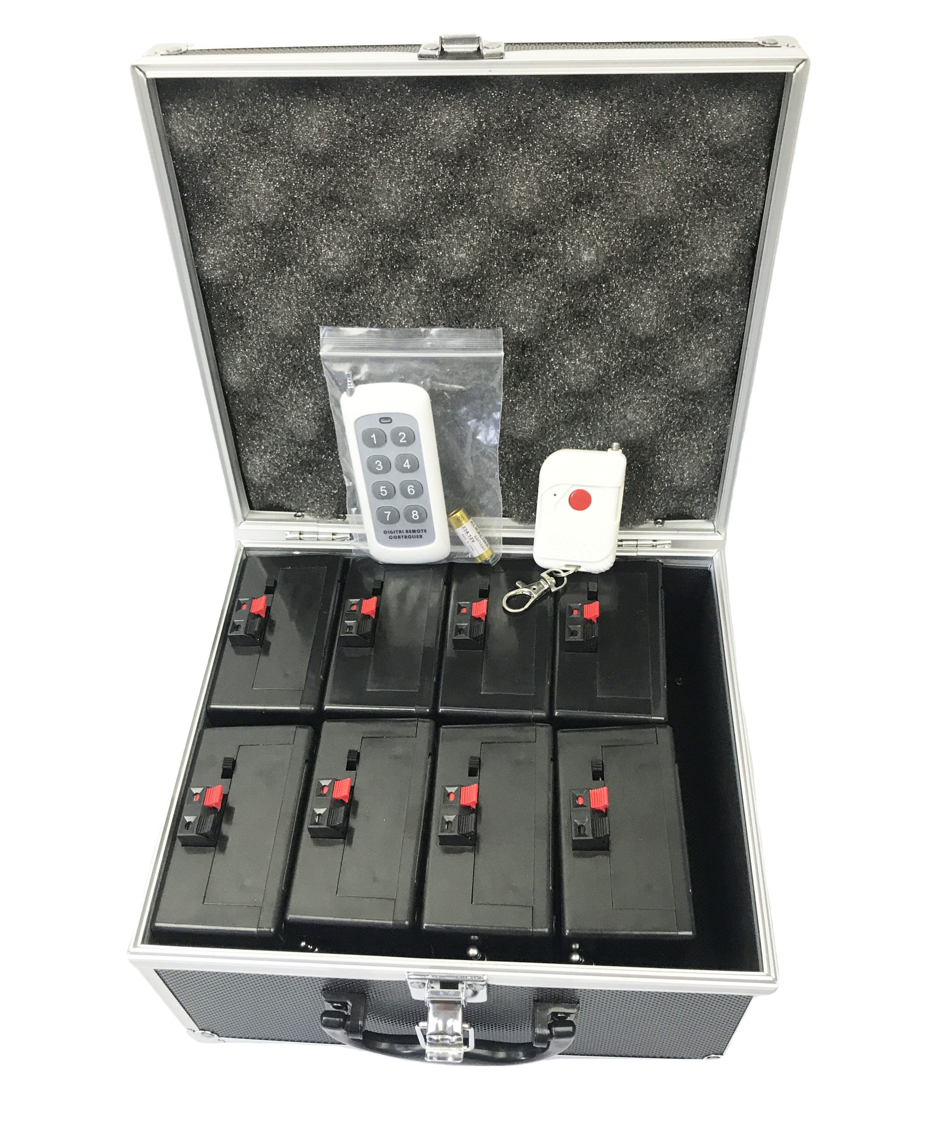 結婚式のパーティーショーのための12の受信機氷噴水花火点火システム