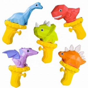 Promotion Kids Gift Portable Funny Cute Cartoon Plastic <strong>Mini</strong> 3D <strong>Dinosaur</strong> Small Animal Shape Water Gun Toys - Product Image 2