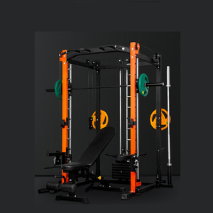 Nouveauté : équipement <span class=keywords><strong>de</strong></span> musculation à domicile, barre <span class=keywords><strong>de</strong></span> musculation, machine Smith, rack à squats pour l'exercice à domicile, renforcement musculaire - Product Image 4