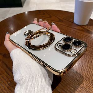 Sang trọng mới hợp thời trang Thiết kế TPU Cover quay lại thời trang mạ điện điện thoại di động trường hợp đối với <span class=keywords><strong>iPhone</strong></span> 17 16 15 Pro Max 14 13 12 11 - Product Image 2