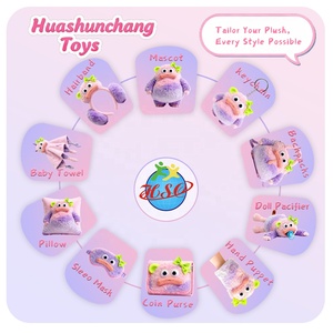 Tùy Chỉnh Dễ Thương Vui Thú Nhồi Bông Ép Đồ Chơi Thú Nhồi Bông Sang Trọng Mềm Căng Thẳng Cứu Trợ Đồ Chơi - Product Image 6