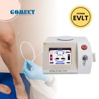 Traitement laser endoveineux des varices EVLT, machine laser 1470 nm
