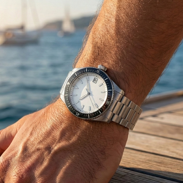 Customized Logo Miyota 9039 Automatic Mechanical Stainless Steel Date Wristwatch 100M Water Resistant Diver's Watch OEM Supplier