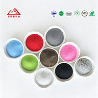 Sable flottant époxy fin, coloré, non toxique, écologique, garantie 3 ans pour les sols décoratifs auto-nivelants et l'aménagement paysager