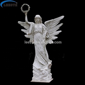 Astratta Scultura <span class=keywords><strong>di</strong></span> Pietra <span class=keywords><strong>di</strong></span> Marmo Bianco <span class=keywords><strong>di</strong></span> Angelo <span class=keywords><strong>Giardino</strong></span> Venus Sculture Per La Vendita - Product Image 4
