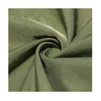 Trench-coat en tissu brocart teint 200D tissé 100% nylon texturé froissé, hydrofuge, épaissi, résistant à l'abrasion et coupe-vent