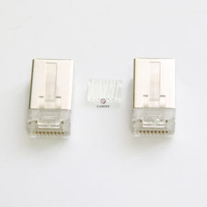 Connecteur RJ45 blindé étanche m25 pour câble <span class=keywords><strong>1U</strong></span> 3U 5U 15U 30U 50U, passage traversant - Product Image 1