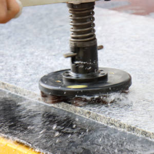 משטח ידני שחיקה שיש גרניט לוח שטוח חיתוך מכונת פולש שוחקת - Product Image 2