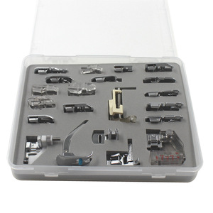 Ensemble de pieds de <span class=keywords><strong>machine</strong></span> <span class=keywords><strong>à</strong></span> coudre 42 pièces avec boîte de luxe Pieds de <span class=keywords><strong>machine</strong></span> <span class=keywords><strong>à</strong></span> coudre professionnels pour Brother <span class=keywords><strong>Singer</strong></span> Janome Juki Simplicity - Product Image 6