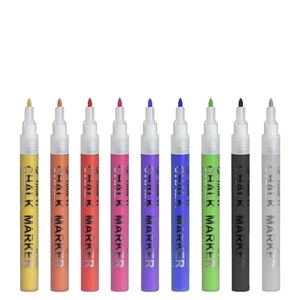 <span class=keywords><strong>Set</strong></span> di penne per gesso a punta Fine professionale per artista di qualità con penne liquide a secco - Product Image 1