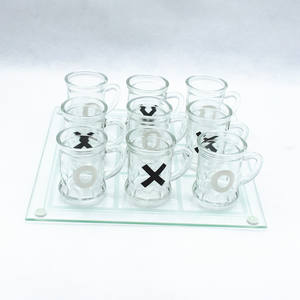 Set di Scacchi in Vetro con Gioco dell'Forza e Bicchierini da Shot per Gioco Alcolico - Product Image 2