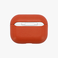 Étui pour Airpods en cuir véritable, minimaliste et coloré, de la marque Yanzhi, très vendu, pour écouteurs sans fil Airpods