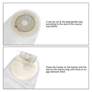 Premium Medicals Bolsa de ostomía Bolsa de colostomía Sistema de una pieza - Product Image 4