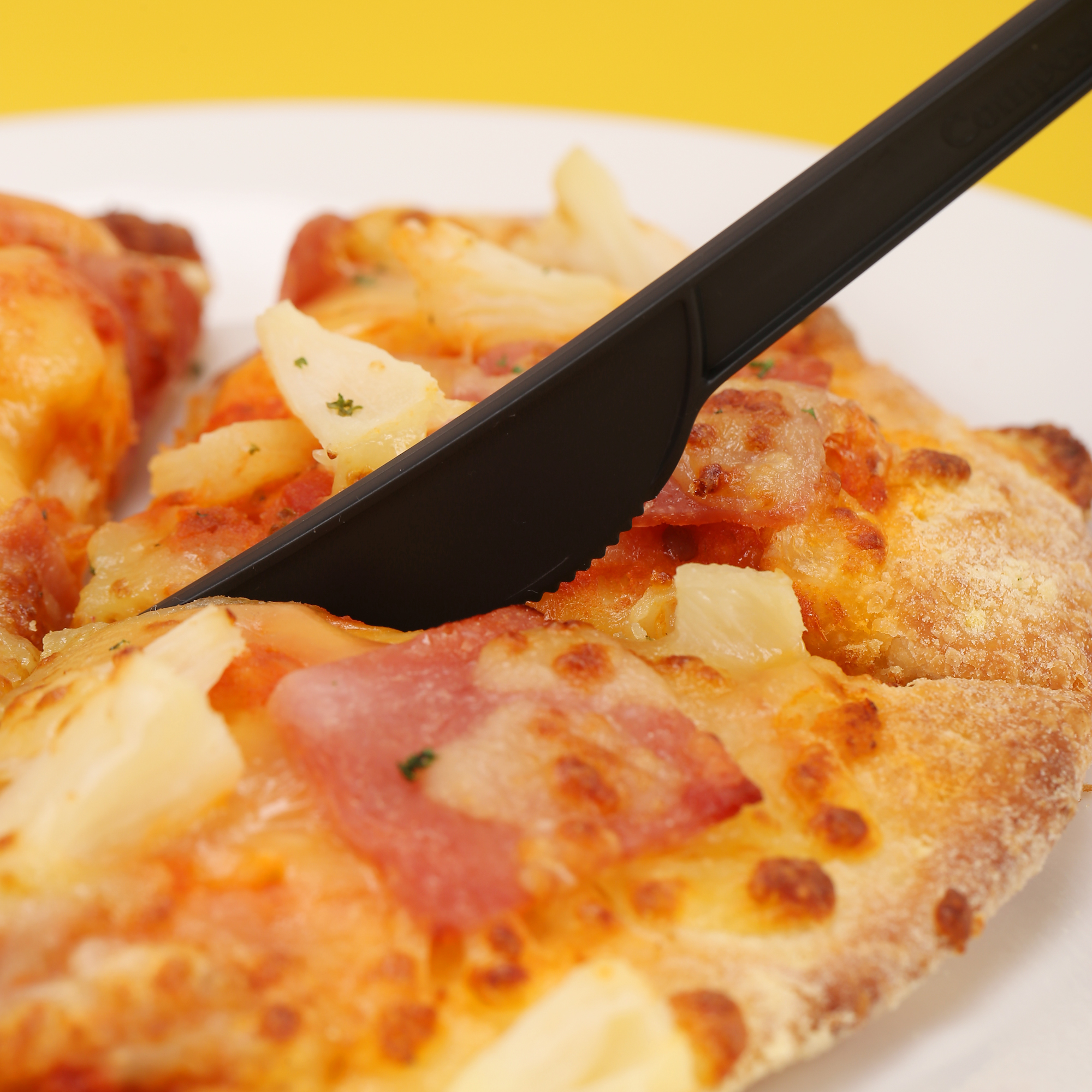 QUANHUA SY-001 CPLA Cornstarch Biodegradable Disposable Cutlery Set - ajfpt.com