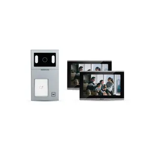 Best Selling Door Phone Video Design Popular IP 10 Polegada Intercom Set RFID Card Open Door Intercom