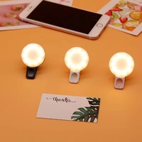 Lampe LED pour selfie Anneau lumineux pour téléphone Portable Lampe LED pour selfie Anneau Clip pour selfie pour Tiktok Live Video Photography Beauty