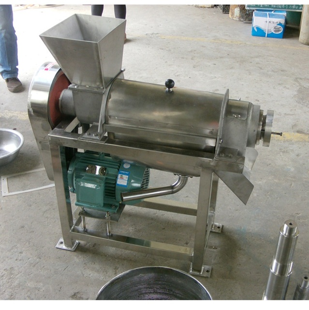 Professional High Efficient Industrial Cold Press Fruit Juice Screw Extractor Vegetable Crushing Juicer Dispenser Machine