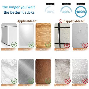 Cinta de espuma de doble cara Cinta de espuma de PE blanca Cinta de montaje suave fuerte de 2 caras para montajes de relleno de huecos de coche Decoración del hogar de la Oficina - Product Image 6