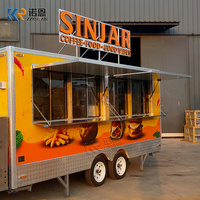 Camions de cuisine mobiles, remorque de cuisine 5m, remorque alimentaire pour café, hamburgers, frites avec système de gaz AGA, câblage électrique AU