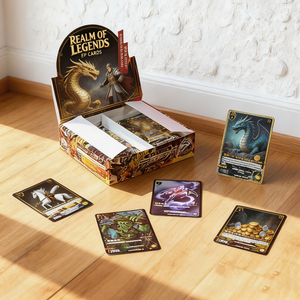 Fabricant de cartes de jeu de cartes à collectionner personnalisées, cartes TCG, cartes de construction de deck, cartes de jeu de stratégie, boosters - Product Image 5