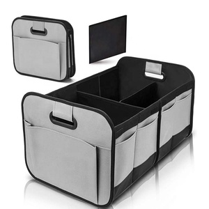 New Premium Multi-Function Heavy Duty Collapsible Storage Box car trunk organizer foldable for Any Car Suv Trunk Size