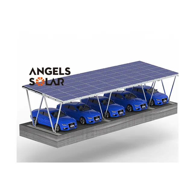 Angels PV-Modulstruktur Solarpanelrahmen Solarstruktur Autohäfen Regalstruktur