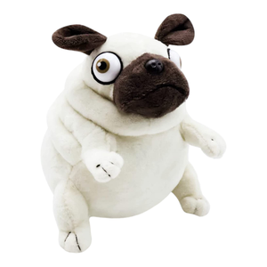 Bán Buôn Hot Bán Phim Hoạt Hình Mềm Silly Pug Búp Bê Sang Trọng OEM/Odm Dễ Thương Pug Shar Pei Thiết Kế Đồ Chơi Nhồi - Product Image 1