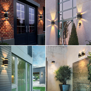 Applique murale LED moderne d'extérieur étanche pour balcon, cour, villa, entrée - Product Image 2