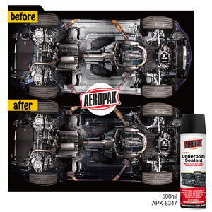 AEROPAK 500ML Peinture caoutchoutée pour châssis de voiture, peinture caoutchoutée anti-corrosion, revêtement caoutchouté pour dessous de caisse, spray de revêtement de carrosserie - Product Image 2