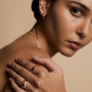 Anillo <span class=keywords><strong>de</strong></span> Oro <span class=keywords><strong>de</strong></span> 14K con Diseño Cruzado <span class=keywords><strong>de</strong></span> Ilusión, Últimos Modelos <span class=keywords><strong>de</strong></span> Anillos, Joyería Personalizada Elegante, Anillos Únicos <span class=keywords><strong>de</strong></span> Moda, Anillo <span class=keywords><strong>de</strong></span> Plata <span class=keywords><strong>de</strong></span> Ley 925 - Product Image 6