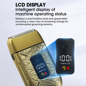 Afeitadora <span class=keywords><strong>Eléctrica</strong></span> Lanumi LK-3305, las Mejores Tres Cuchillas <span class=keywords><strong>de</strong></span> <span class=keywords><strong>Afeitar</strong></span>, Pantalla LCD, Cabezal <span class=keywords><strong>de</strong></span> Afeitado <span class=keywords><strong>de</strong></span> Lámina, Lavable en Todo el Cuerpo, Afeitadora <span class=keywords><strong>Eléctrica</strong></span> para Hombre - Product Image 5