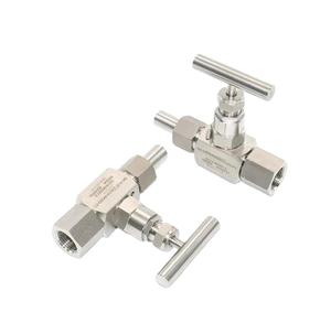 Katup Jarum Stainless Steel 316L Manual 2 Arah Kontrol 6000psi Penggunaan Air Kustomisasi Instrumen - Product Image 5