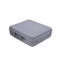 Étui personnalisable de luxe décontracté en mousse EVA moulée et tissu laminé avec fermeture éclair pour manette PS5, mince, grande capacité, portable et simple