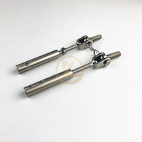 YL METAL 4 6mm Poteaux de garde-corps en acier inoxydable réglables de haute qualité