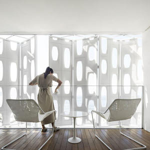 Sophisticated Boutique Hotel Vanity Table Sleek Surface Built-In <b>Mirror</b> Drawer Storage Bedroom Beauty Station - Product Image 3