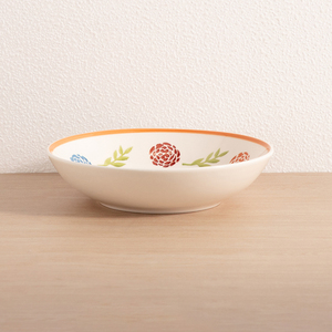 Juego de vajilla de cerámica floral pintado a mano, platos, tazones y tazas de gres coloridos para el hogar, restaurante, venta al por mayor, logotipo personalizado - Product Image 3