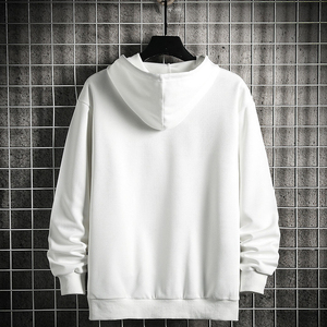 2025 autumn and winter popular cool new men's <b>sweater</b> casual Joker handsome young long sleeve T-<b>shirt</b> round hooded and velvet - Product Image 2