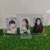 Protection UV, porte-cartes de collection TCG personnalisé, 35PT, 1/4'', porte-cartes encastré à visser, étui de protection en acrylique, boîte de présentation