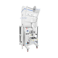 LT-ZBT200T pneumatique PLC contrôle trois têtes 2-200g 3 côtés sceller les sachets de thé graines Masala poudre sèche pochette sac Machine à emballer