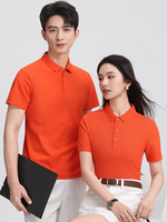 Kaos Polo Pria Kasual Terlaris Desain Baru Logo Custom Warna Solid Kaos Polo Bernapas untuk Pria Harga Murah