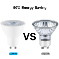 Spot LED GU10 MR16 de haute qualité, blanc froid, blanc neutre, blanc chaud, 3W 4W 5W 6W, ampoule LED GU10