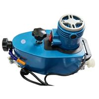 Machine à chanfreiner manuelle portable pour le polissage des bords de verre rond et de miroir avec meule diamantée