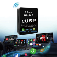 Boîtier intelligent Android pour OEM, CarPlay filaire, CarPlay sans fil, Android Auto, 4G LTE, GPS, WiFi, Bluetooth, Plug and Play